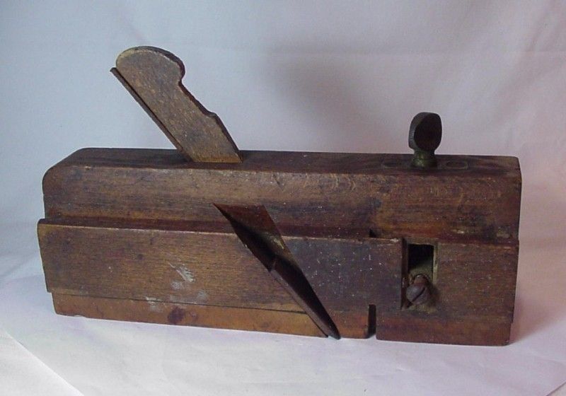 Antique Complex Wood Molding Plane Barry & Way F. H. F.  