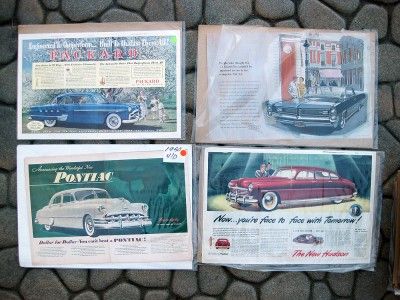 200 300+ Vintage Automobile Car Magazine Advertisement Ads Lot Antique 
