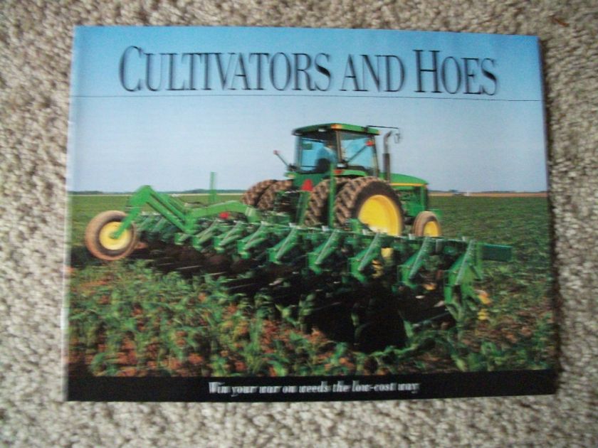 John Deere Cultivators and Hoes Sales Brochure  