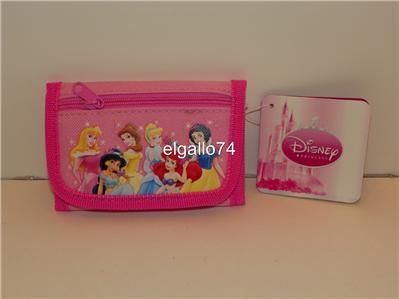 NWT Disney Princesses Cinderella Wallet Coin Purse Licensed Perfect 