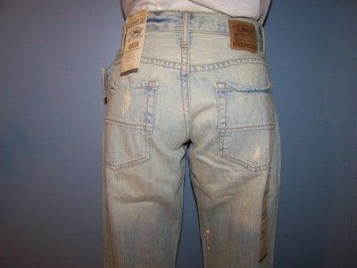 NWT Aeropostale Benton Mens Denim Bootcut Jeans 28/30  