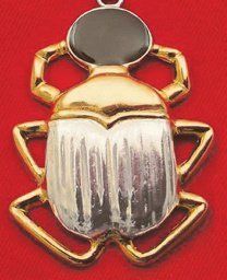 EGYPTIAN BEETLE NECKLACE scarab costume halloween mens womens adult 