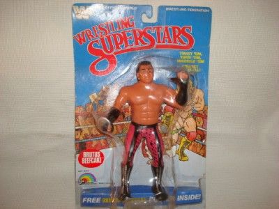 WWF LJN 80s Wrestling Figure BRUTUS THE BARBER BEEFCAKE FIGURE MOC 