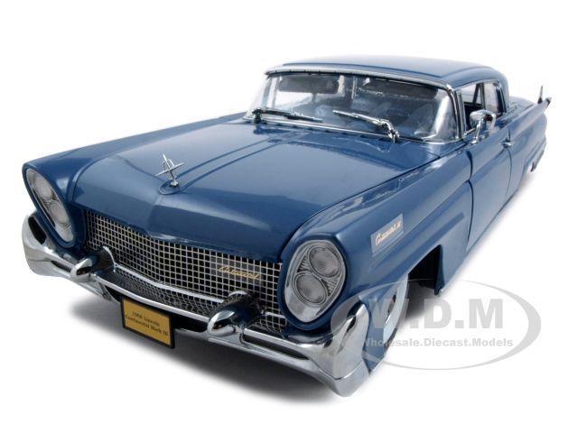 1958 LINCOLN CONTINENTAL MK III BLUE 118 PLATINUM ED  