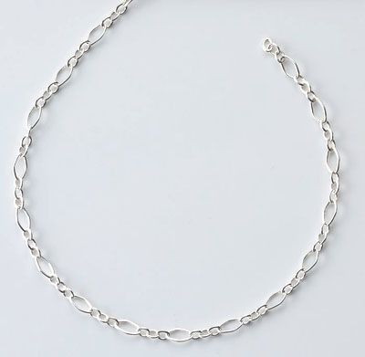 925 STERLING SILVER CHAIN 2.2mm Long Short BY the FOOT  