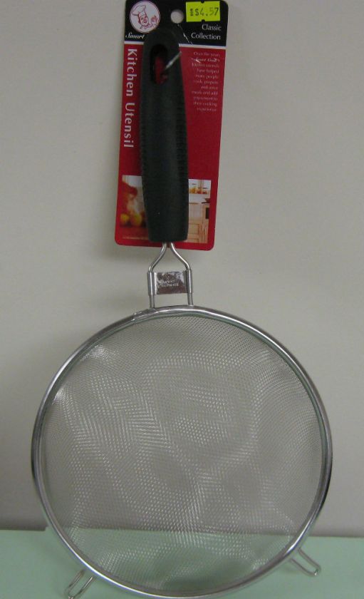 New Smart Cook 18cm Round Kitchen Strainer #61915  
