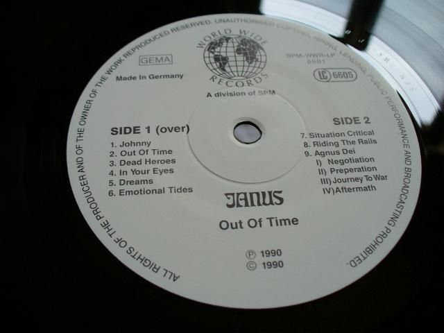 JANUS OUT OF TIME UNPLAYED 2nd LP ORIGINAL SPACE KRAUT COSMIC PSYCH 