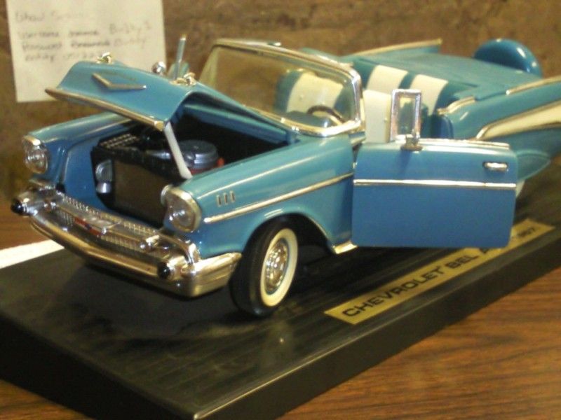 1957 Chevy Belair 1/18th scale diecast  