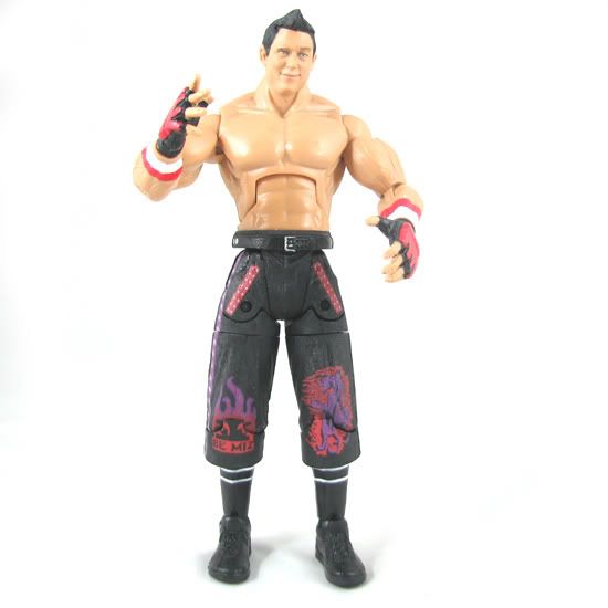 94o WWE Wrestling Deluxe Aggression The Miz figure toy + belt  