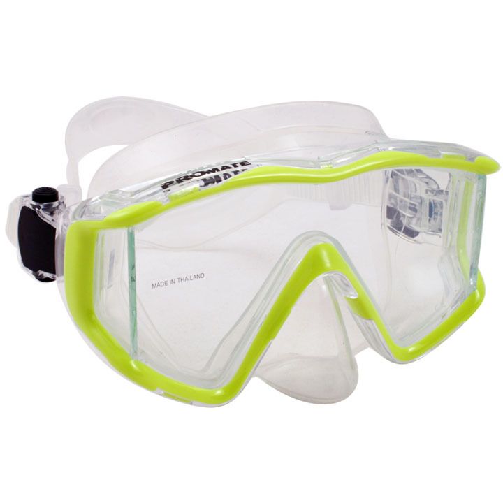 NEW Panoramic Tri View Mask Scuba Dive Snorkeling Gear  